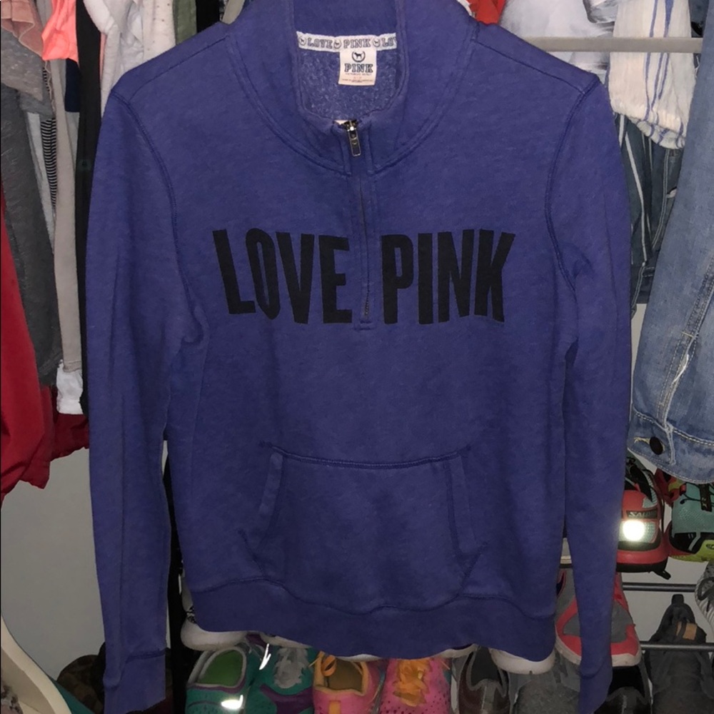 PINK PULLOVER (fleece inside)